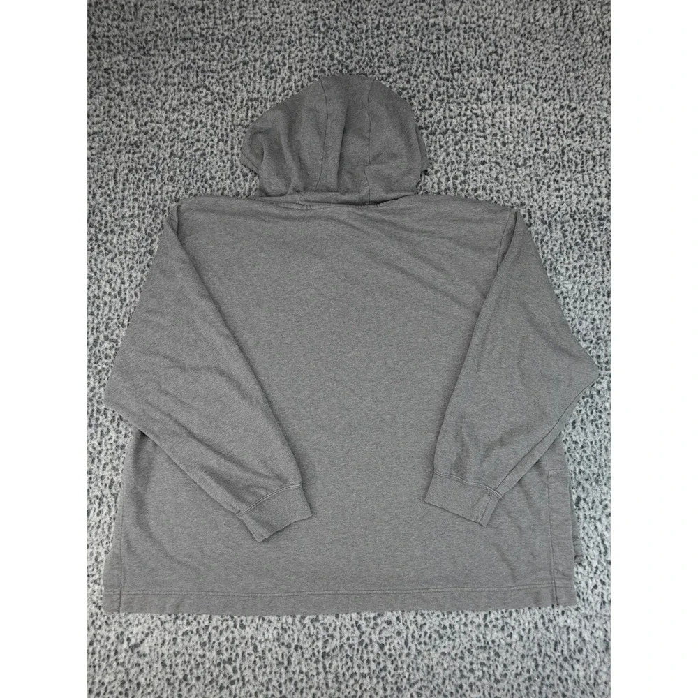 Nike Hoodie Women 3X Grey French Terry‎ High-Low Split Hem CT6681-071